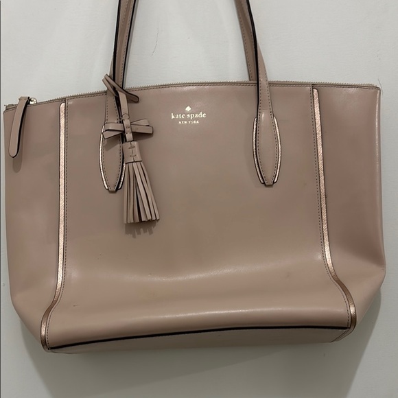 Kate Spade Beige Tote Bag - Picture 3 of 7